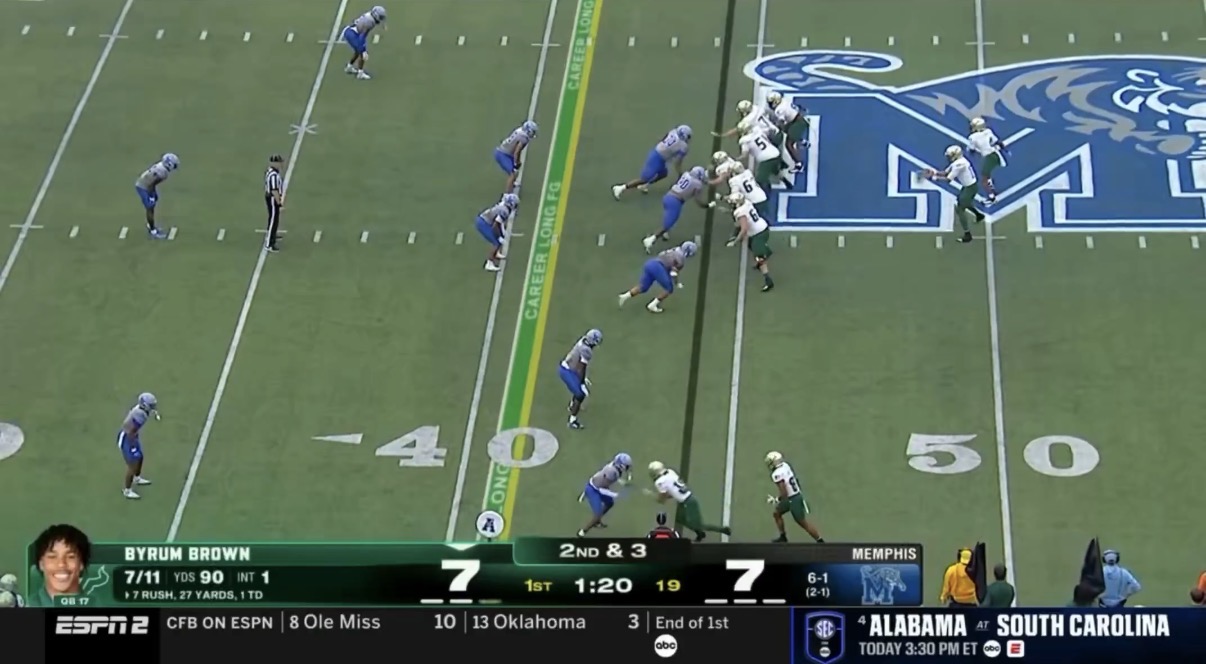 Alex Golesh: QB Outside Zone